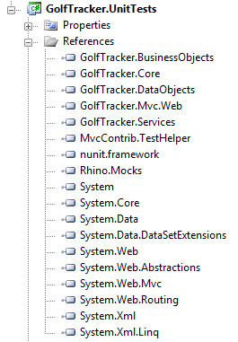 adding reference to MVC app to unit tests